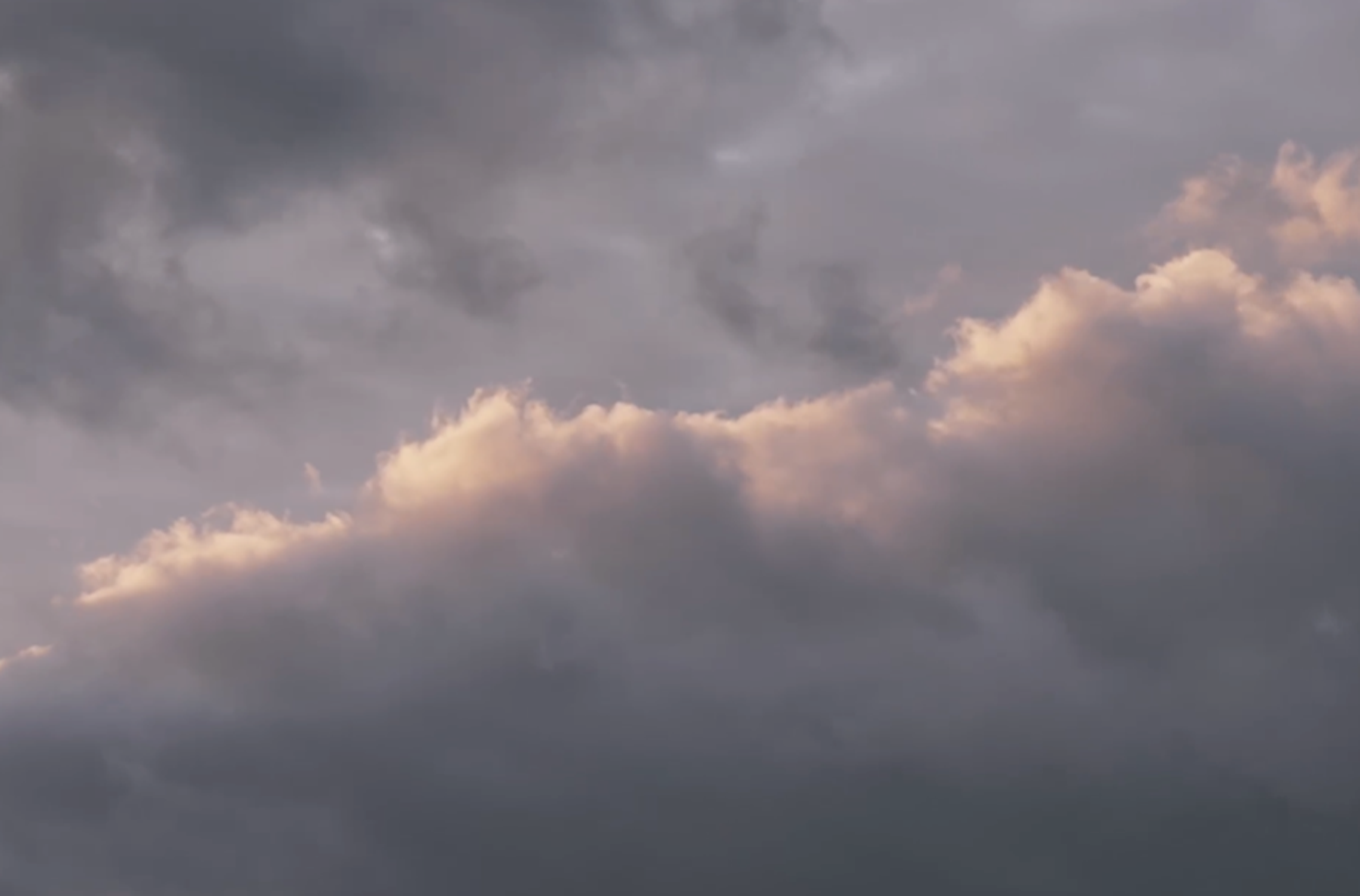 Bewegende wolken als duurzame hero-achtergrond